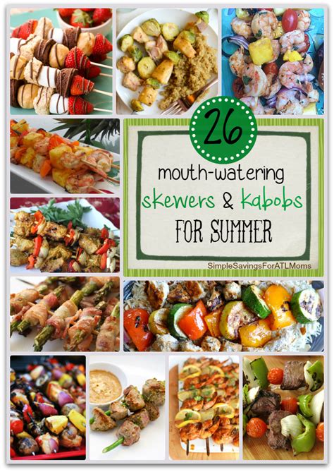 26 Mouth Watering Skewers And Kabobs For Summer