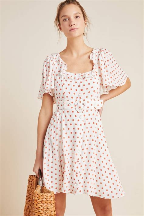 Daisy Dotted Mini Dress Best Dresses Spring 2020 Popsugar Fashion
