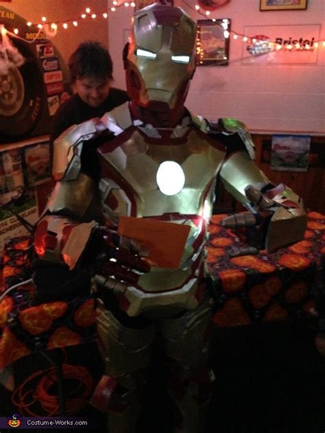 Homemade Iron Man Costume How To Tutorial Photo