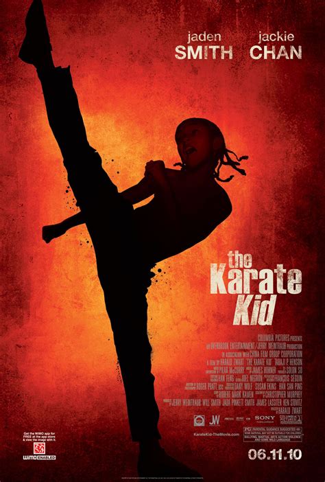 This was the 2010 remake of the karate kid, with jackie chan and jaden smith. The Karate Kid - Jaden Smith, Jackie Chan & Taraji P ...