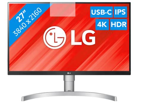 LG 27UN83A 27 Inch 4K HDR Monitor Voor 329 Bij Coolblue