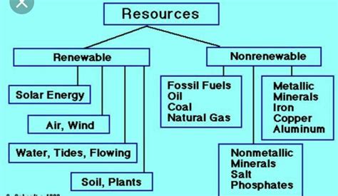 Show Different Types Of Resources By Diagram