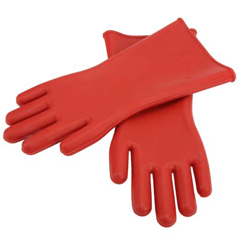 Electrical Insulated Gloves Anti Electricity Pcs Natural Rubber High Voltage Insulating Gloves