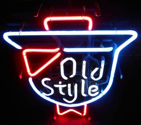 Vintage Classic Old Style Neon Bar Sign Circa 1974 Neon Bar Signs