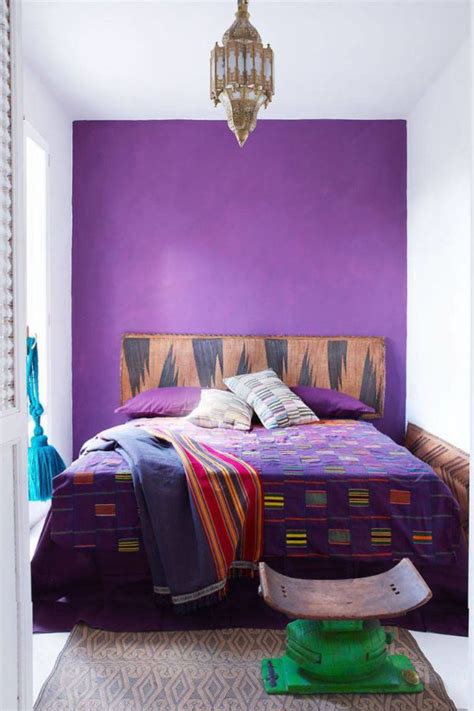 Purple goes well with almost any other color, so the key is picking out the finishes, accents and decor pieces that make you feel right at home. Summer Trends: Purple Bedrooms For a Stylish Room Design ...