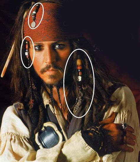 Captain Jack Sparrow Hair RoseleenRagnar