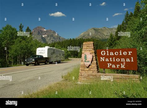 Ajd56798 Glacier National Park Mt Montana Rocky Mountains Two