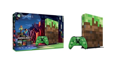 Xbox One S Minecraft Limited Edition Bundle Mit Trailer Offiziell