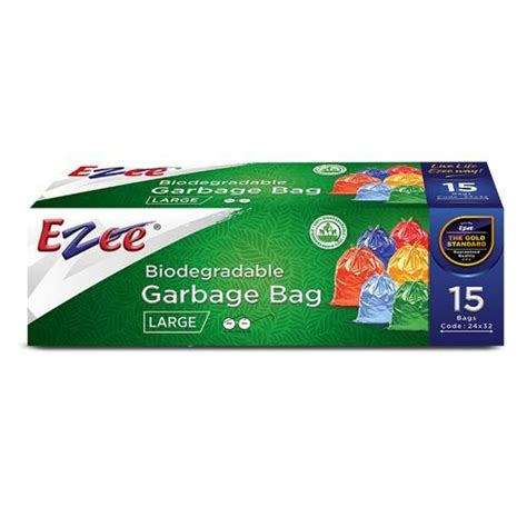 Buy Ezee Bio Degradable Garbage Bagstrash Bagsdustbin Bags 61 Cm X