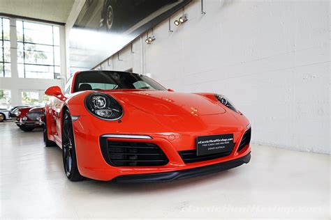 2016 Porsche 911 991 Carrera S Lava Orange Classic Throttle Shop