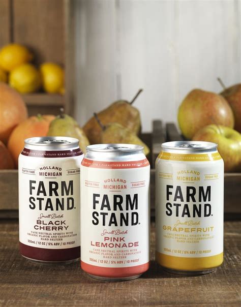 Farm Stand Hard Seltzer Packaging Design And Logo Cf Napa Brand Design