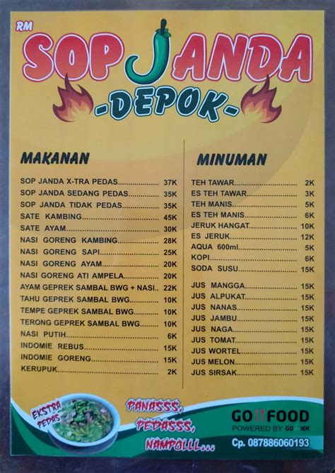 RM Sop Janda Depok terdekat - Restoran dan Tempat Makan Indonesia