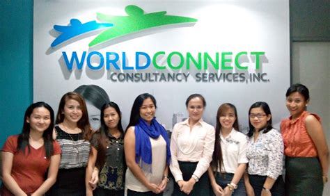 Iya Diza Visits Head Office Worldconnect Consultancy Services