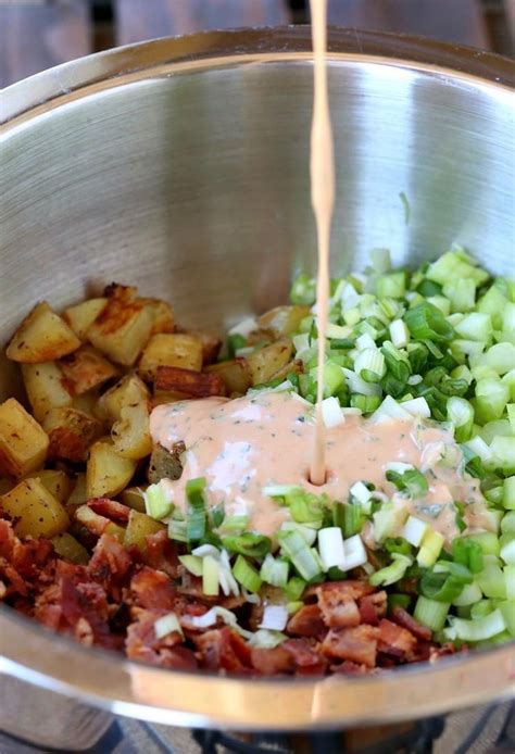 The hardest and most time consuming part is boiling the potatoes and making the hard boiled eggs. Oven Roasted Barbecue Potato Salad is all about the creamy ...