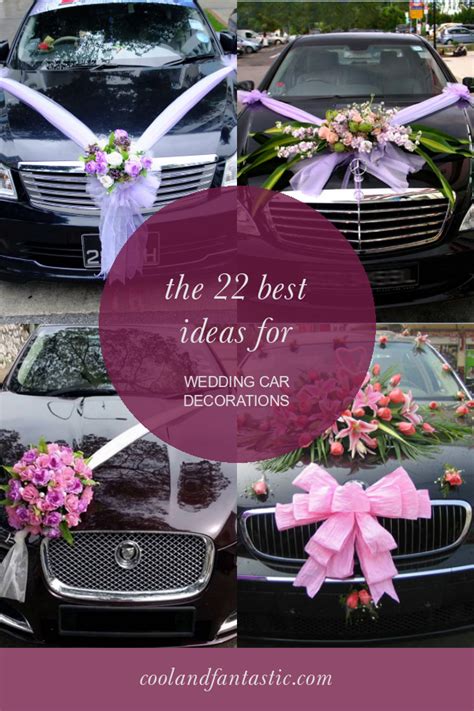 The 22 Best Ideas for Wedding Car Decorations - Home, Family, Style and