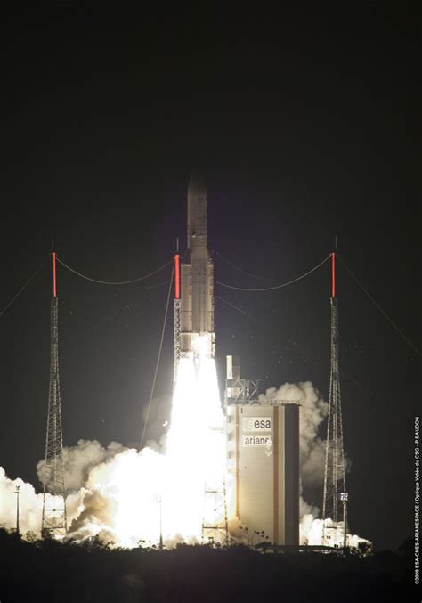 Successful Ariane 5 Launch And A New Commercial Record For Ariane 5