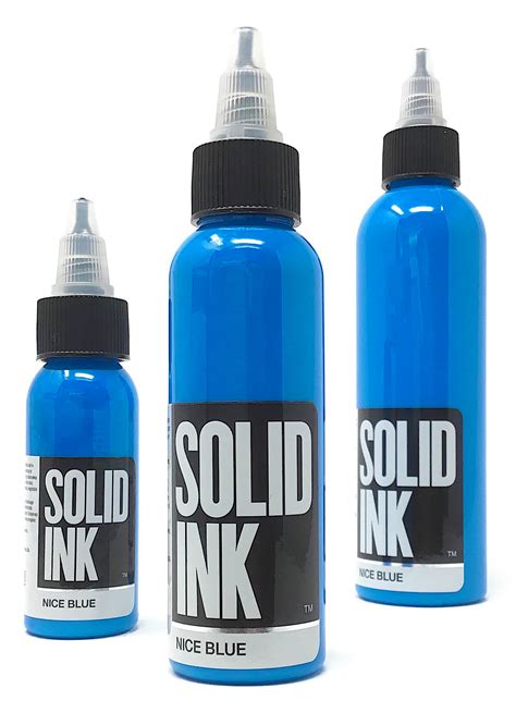 Solid Ink Nice Blue Darkside Tattoo Supply Inc