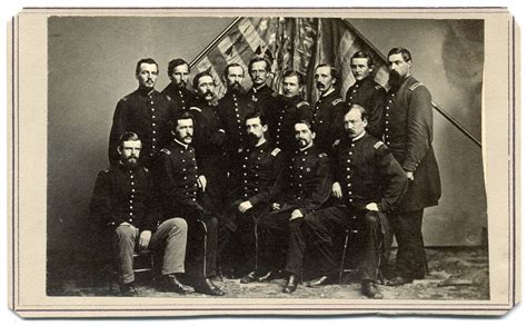 Surviving Officers Of The 44th New York Infantry With Their Colors
