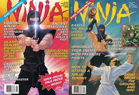 Ninja Magazine Vintage Ninja