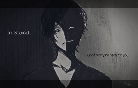 Sad Guy Anime Black Wallpapers Wallpaper Cave