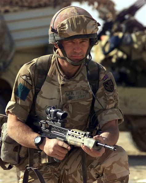 British Sas Member Of 3rd Battalion Atlas Of Land Combat Forces
