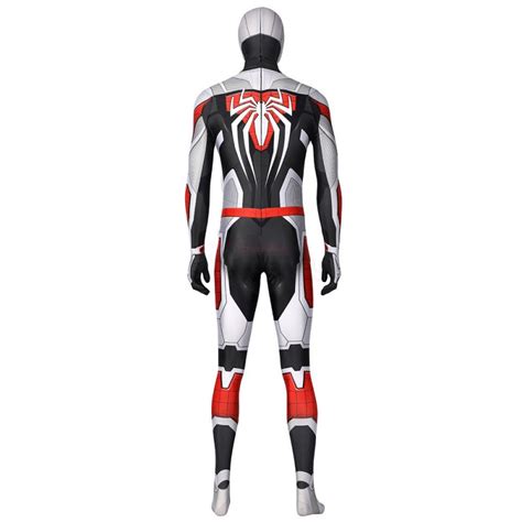 Spiderman Costume Ps5 Remastered Cosplay New Armored Advanced Suit