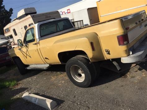 Custom two tone paint job show quality ready. 1973 chevelot c30 SINGLE CAB DUALLY for sale - Chevrolet C ...