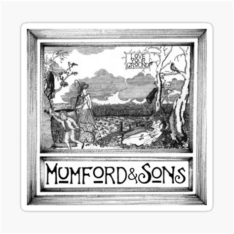 Mumford And Sons Sticker For Sale By Waparah Redbubble