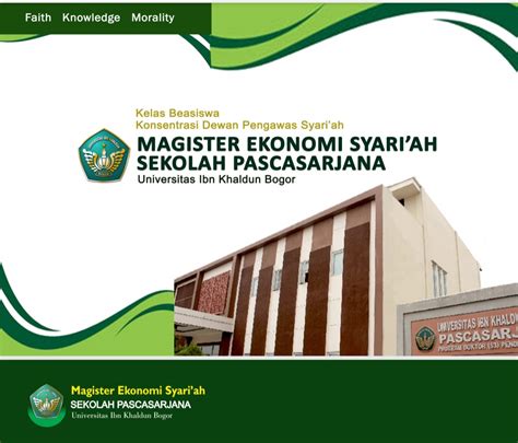 Program Studi Magister Ekonomi Syariah UIKA Gelar Program Beasiswa
