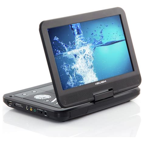 Bush 10 Inch Black Portable Dvd Player Portable Dvd Players Dvd