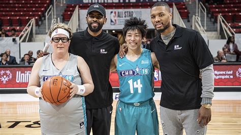 The Nba Cares Special Olympics Unified Sports® Game Line Up For 2020