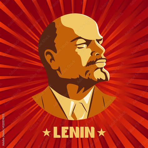 Photo And Art Print Portrait Of Vladimir Lenin