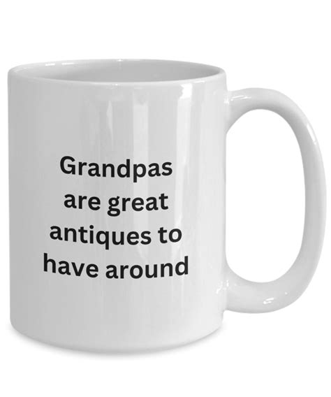 Grandpas Coffee Mug T Ideas For Grandpa Funny Grandpa Etsy