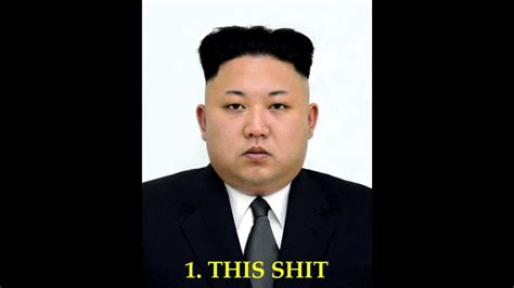 Top10 Kim Jong Un Haircuts Youtube