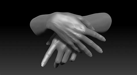 3d Printable Female Hands 20 Poses Pack 3d Model Cgtrader