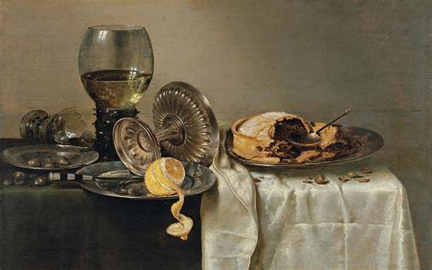 Willem Claesz Heda Haarlem 159394 1680 Still Life With Fruit Pie