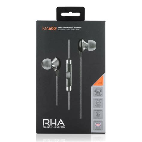 Rha Ma600i High Resolution In Ear Earphones Rha Singapore Headphones Sg