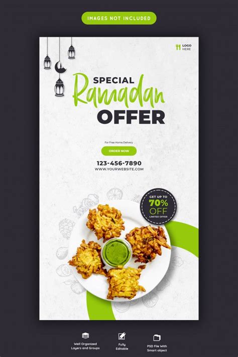 Premium Psd Special Ramadan Food Banner Template Food Banner Food