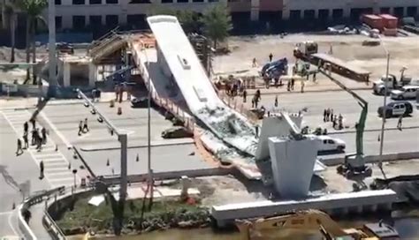 Tragedy In Florida Miami Bridge Collapse Is Only The Latest