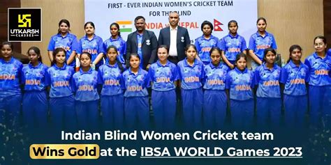 ibsa world games 2023 indian women s cricket team wins gold
