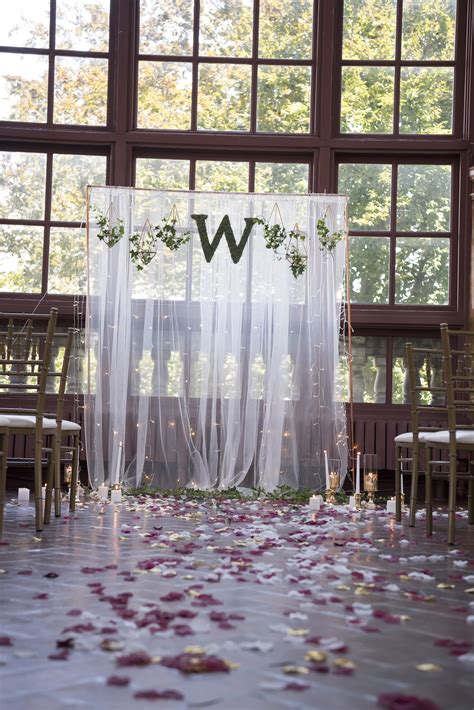 DIY Wedding Ceremony Backdrop No Tools Required Simply Handmade