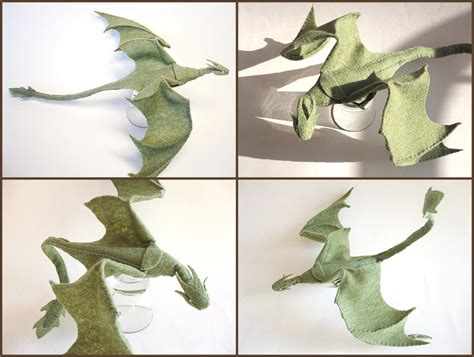 Plush Poseable Dragon By Ldhenson On Deviantart
