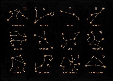 Premium Vector Zodiac Constellation Vector