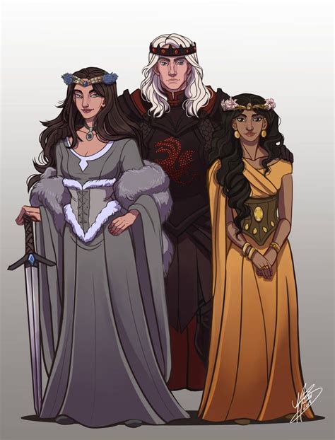 The Lost Emperor Rhaegar Elia And Lyanna By Naomimakesart Arte Game Of Thrones Game Of