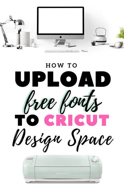 How To Upload Fonts With Cricut Free Fonts For Cricut Cricut Free