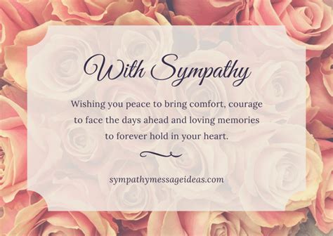 120 Condolence Messages For Expressing Your Sympathy Sympathy