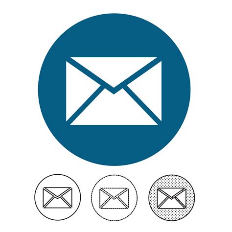 Email And Mail Icon Vector 571632 Vector Art At Vecteezy