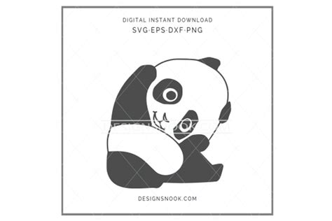 Baby Panda Svg 221 Best Free Svg File