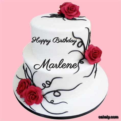 🎂 Happy Birthday Marlene Cakes 🍰 Instant Free Download