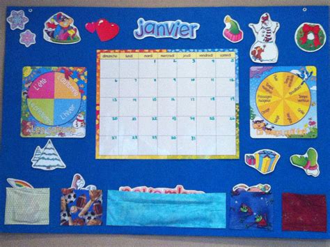 French Calendar Weather And Season Board Classroom Organization